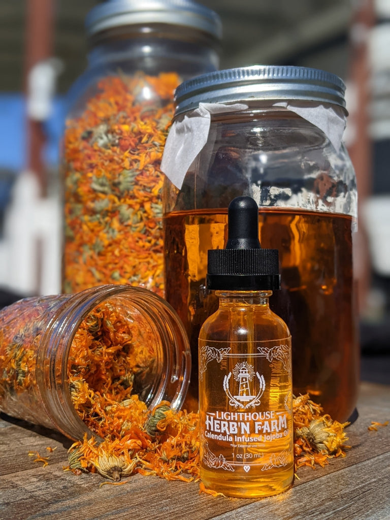Body and Hair Oils | Lighthouse Herb'n Farm